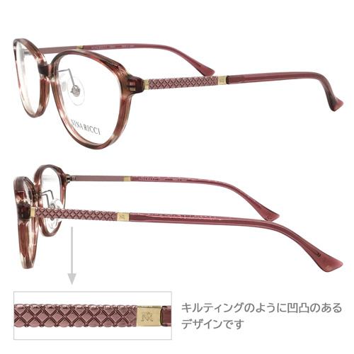 NINA RICCI ニナリッチ メガネ NR27544 col.BK/PK 53mm 日本製 2color｜megane-hayami｜07