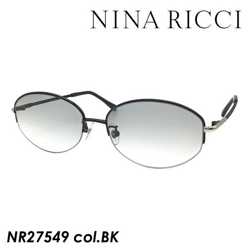 NINA RICCI ニナリッチ サングラス NR27549 col.BK ブラック