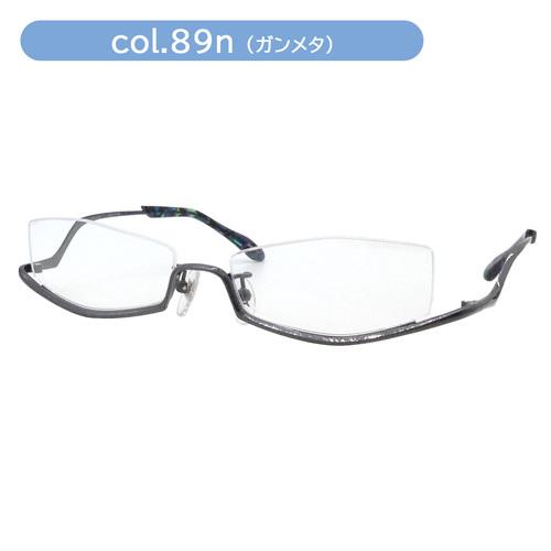 less than human レスザンヒューマン メガネ po6po10 ポルポト col.89n/1010SI/2101RD/8989M 55mm 日本製 アンダーリム 逆ナイロール 4color｜megane-hayami｜06