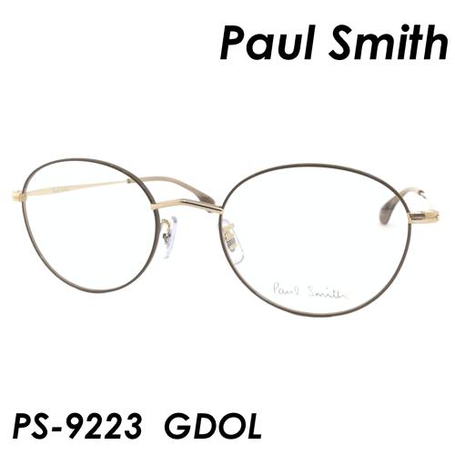Paul Smith(ポール・スミス) メガネ PS-9223 GDOL 49ｍｍ 日本製 ポールスミス