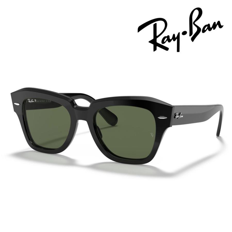 Ray-Ban（レイバン） 偏光サングラス STATE STREET RB2186 901/58 49mm