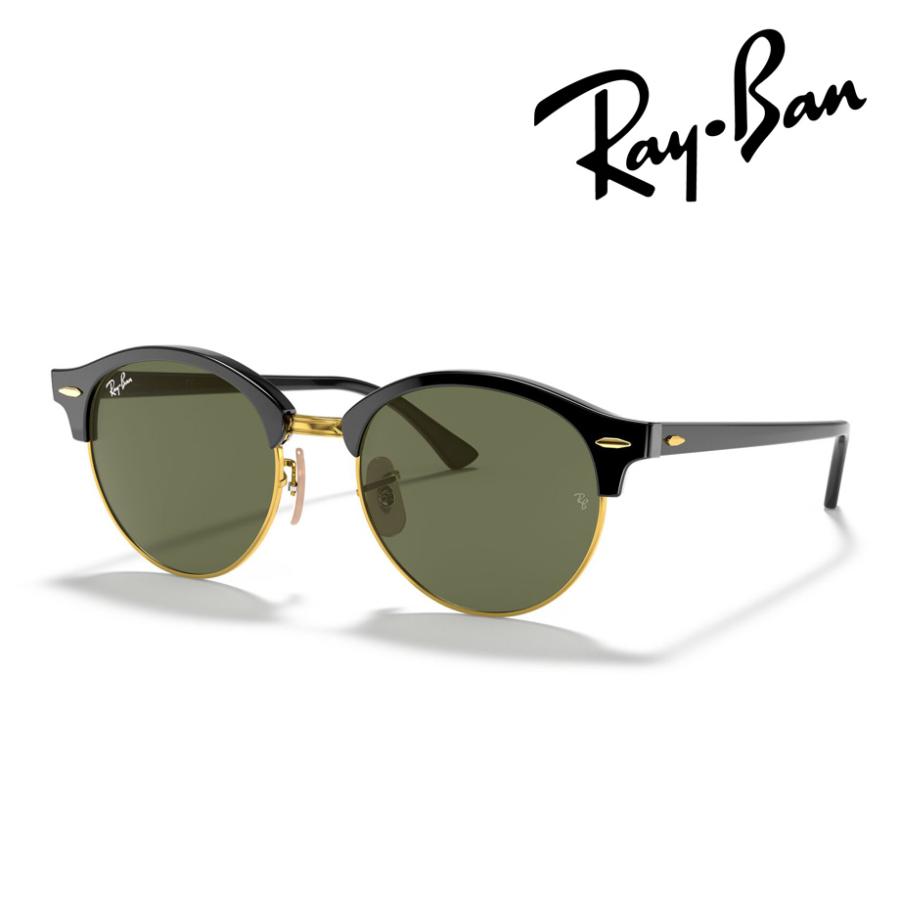 RayBan サングラス ORB4246 モデル 男女兼用 Ray-Ban（レイバン） サングラス CLUBROUND RB4246 901 51mm ブラック