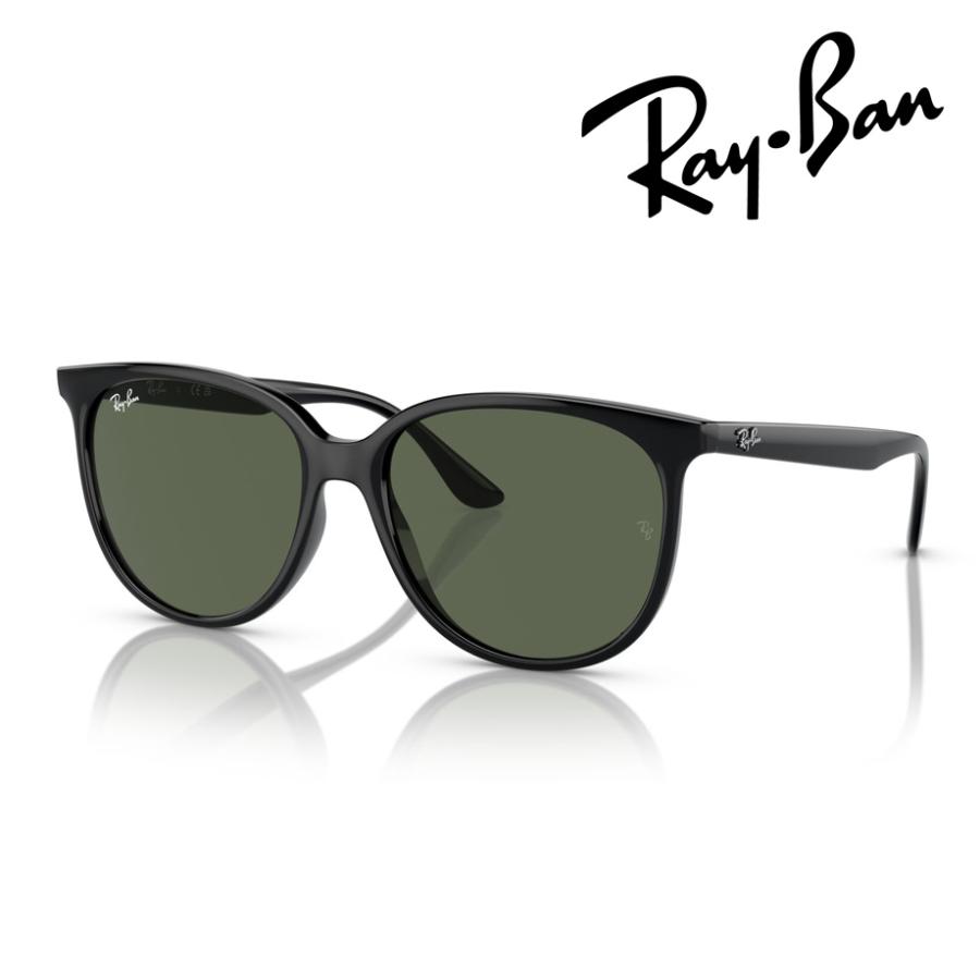 RayBan ブラック スクエアウェリントン系 未使用品ORB4378F Ray-Ban（レイバン） サングラス RB4378F 601/71 54mm ブラック 紫外線