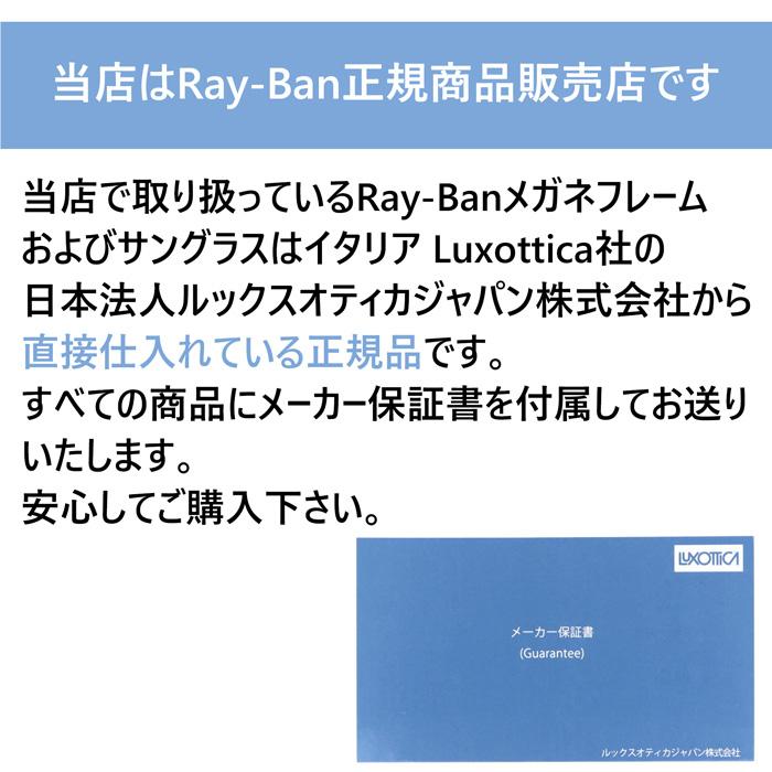 Ray-Ban レイバン メガネ RX6453D 2503 55mm レンズ付き レンズセット 調光レンズ 伊達メガネ 遠近両用 度なし 度付き 国内正規品 保証書付_7