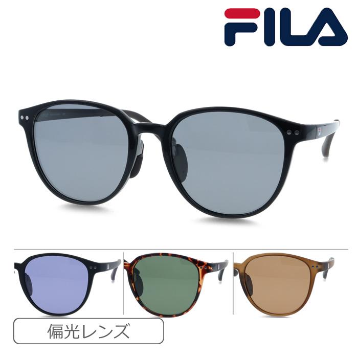 FILA（フィラ） 偏光サングラス SF5005J col.1/2/3/4 55mm 紫外線 UV