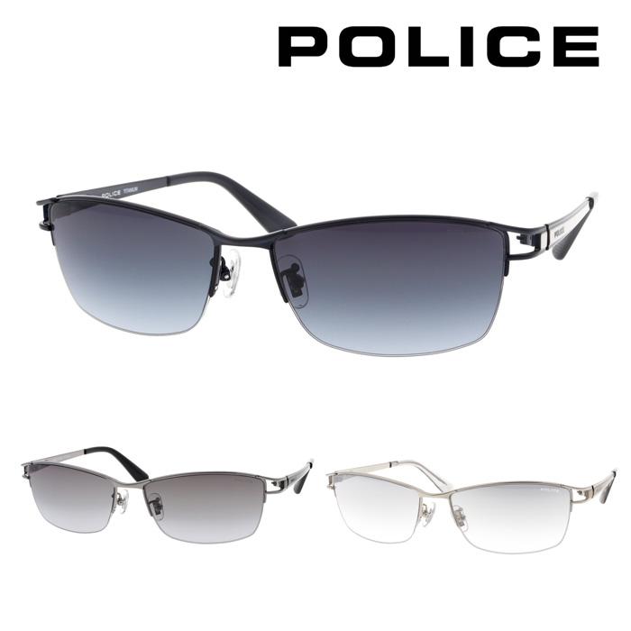 POLICE ポリス サングラス JET SPLQ03J col.0N28/0568/583X 59mm 紫外線 UVカット チタニウム 2025年 3color POLICE（ポリス） サングラス JET SPLQ03J col.0N28/0568/583X 59mm