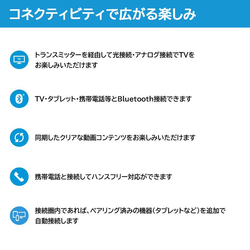 Sennheiser ゼンハイザー 集音器 TVS200セット ワイヤレスイヤホン型 テレビ 映画 会話 通話 プレゼント ギフトの画像