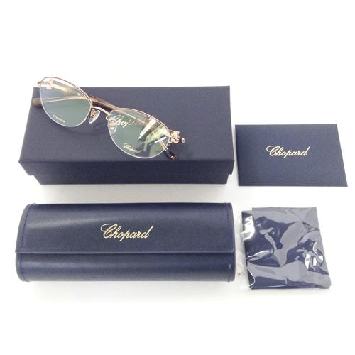 Chopard(ショパール) メガネ VCHD75J col.OI85 52ｍｍ made in japan 【日本製】の画像