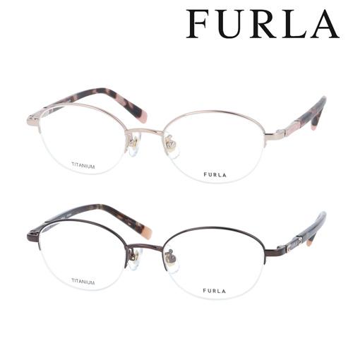 FURLA フルラ メガネ VFU708J col.0A85/0I86 48mm チタン 2color FURLA（フルラ） メガネ VFU708J col.0A85/0I86 48mm チタン 2color