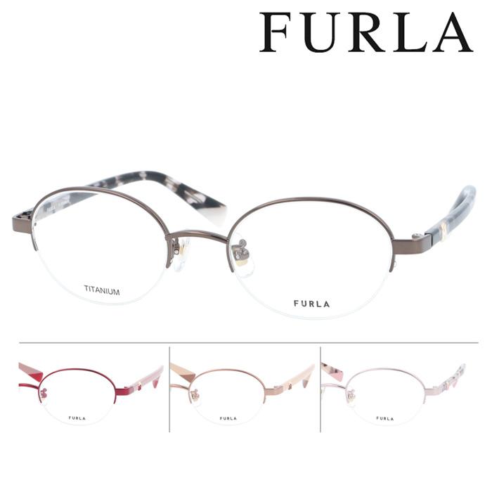 FURLA フルラ メガネ VFU964J col.0I86/08F5/08F4/0196 49mm 4color FURLA（フルラ） メガネ VFU964J col.0I86/08F5/08F4/0196 49mm 4color
