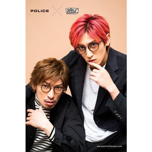POLICE × EXIT メガネ VPLD87J col.0700/0710 49mm ポリス POLICE × EXIT メガネ VPLD87J col.0700/0710 49mm ポリス