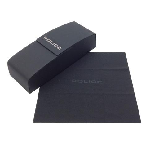 POLICE(ポリス) メガネ VPLE12J col.0G34 シルバー 56mm TITANIUM 日本製 POLICE（ポリス） メガネ VPLE12J col.0G34 シルバー 56mm TITANIUM