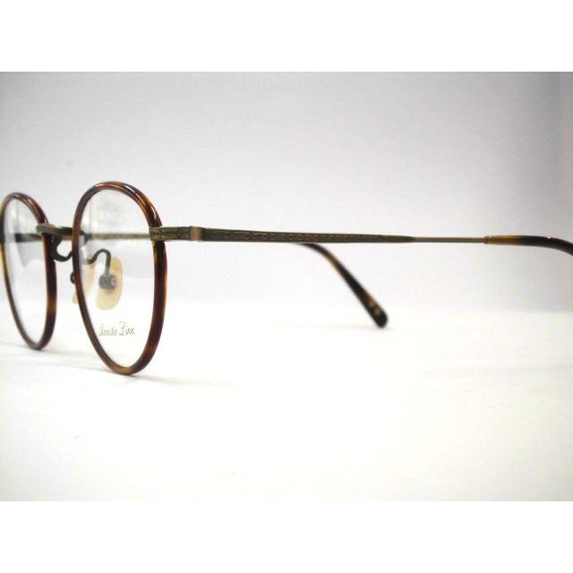 日本製 小さめセル巻きアイビークラシックボストン眼鏡 ［セル巻き