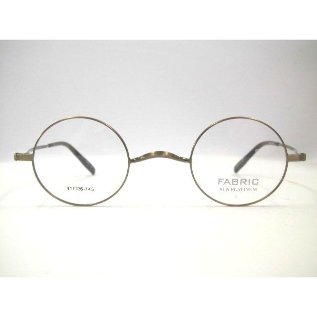 日本製サンプラチナ小さめ丸めがね　一山ブリッジ長小さい丸メガネ　強度近視眼鏡　ラウンド眼鏡・ファブリック・SP33｜megane-hayashi