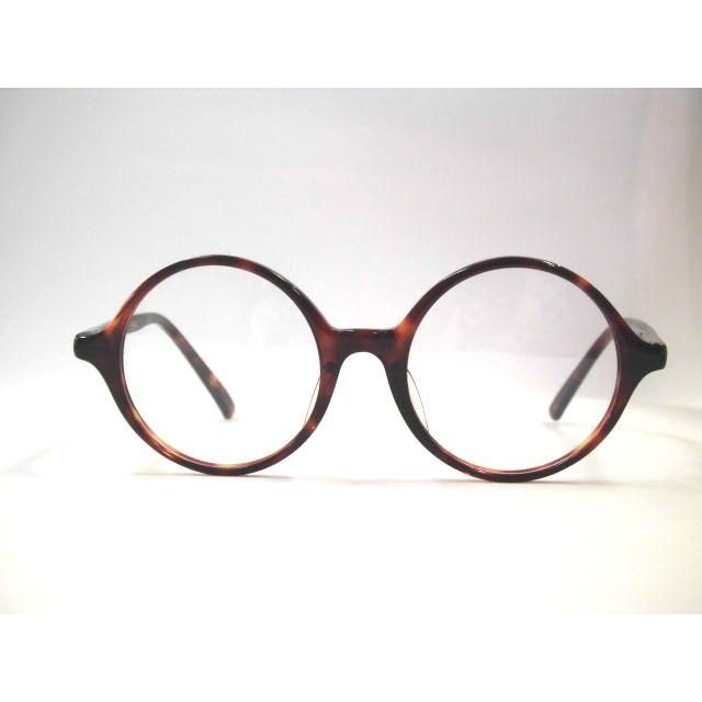 大きめ セル丸メガネ 真円丸眼鏡 プラスチック丸メガネ ハーヒス３４２６ Herhis3426 メガネのハヤシ 通販 Yahoo ショッピング