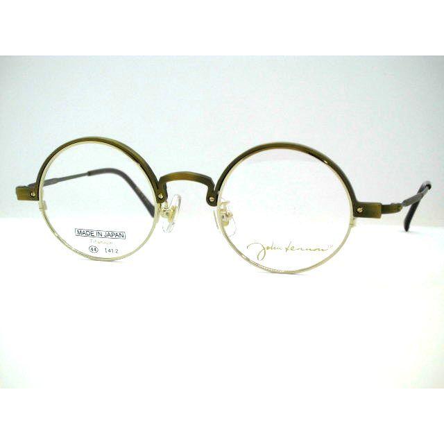 アウトレット 美品 ジョンレノンメガネ 日本製丸めがね 限定生産