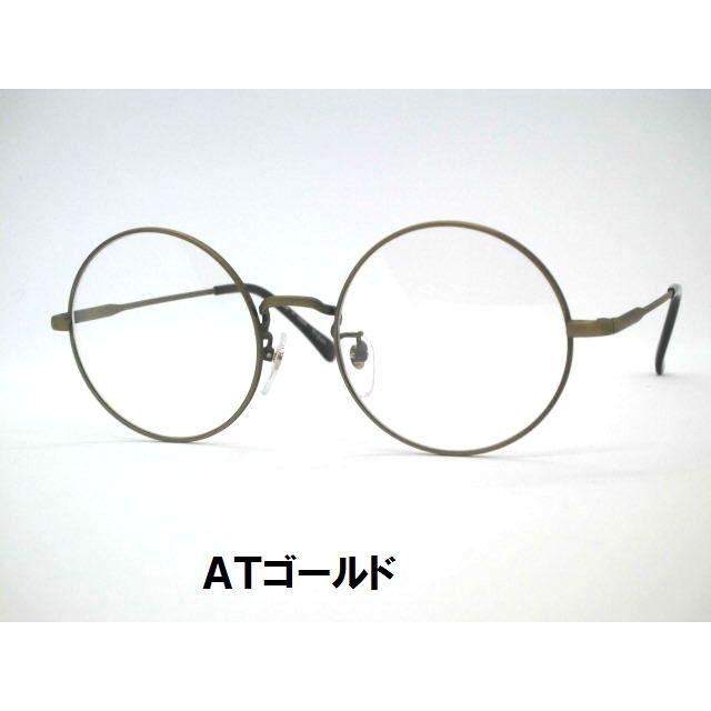 丸メガネ大きめ　日本製　メタルビッグサイズ丸眼鏡・大きい丸メガネ　大きめ丸めがね テンプル長めメガネ ・T265｜megane-hayashi｜04
