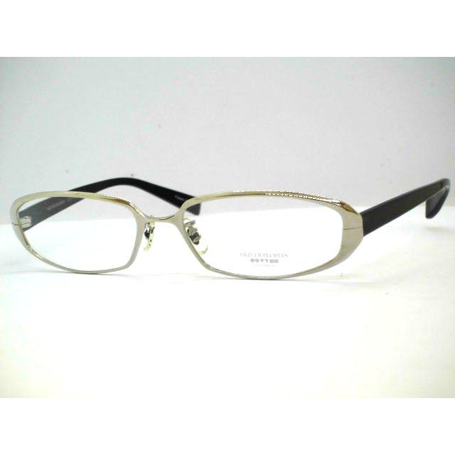 Oliver peopleクリアオーバルメタルフレーム眼鏡 日本製 鯖江眼鏡 太めチタンオーバル型フレーム OLIVER PEOPLES