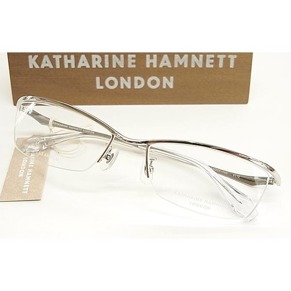 アップル KATHARINE・HAMNETT キャサリンハムネット メガネ フレーム KH9112-1 正規品 日本製 チタン 眼鏡