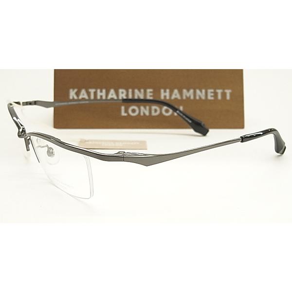 大人女性の KATHARINE・HAMNETT キャサリンハムネット メガネ フレーム KH9112-2 正規品 日本製 チタン 眼鏡