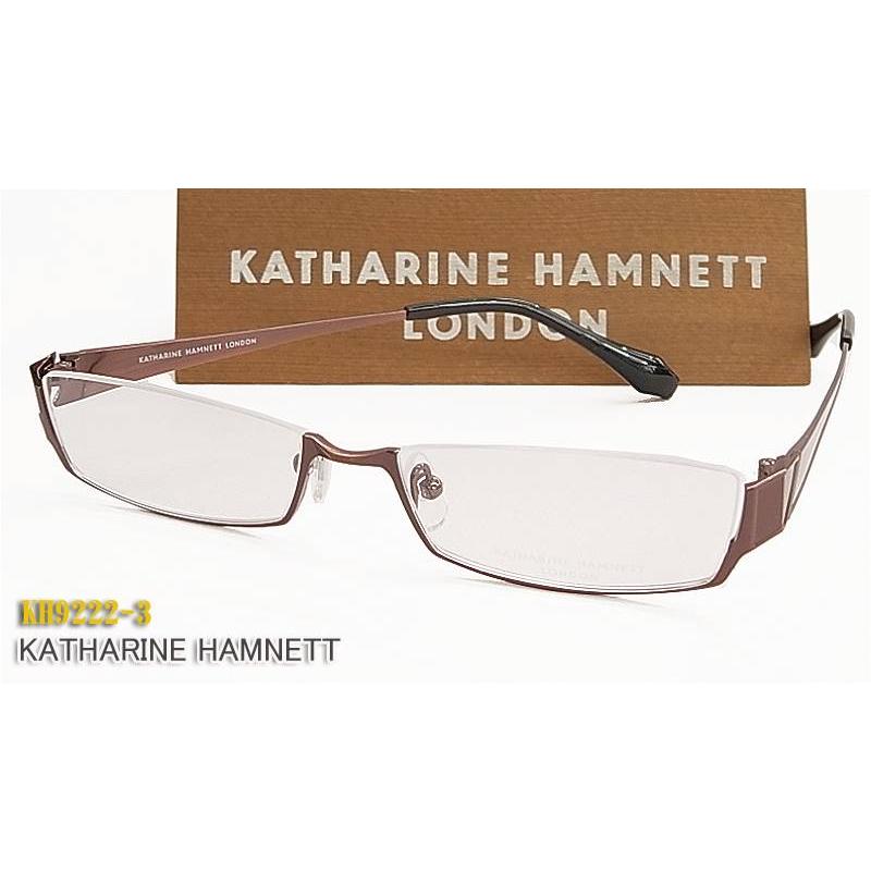 KATHARINE HAMNETT（キャサリンハムネット） メガネ フレーム KH9222-3