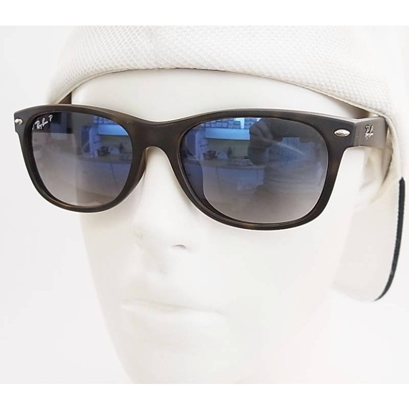 【未使用品】Ray-Ban New Wayfarer RB2132F 偏光レンズ Ray-Ban（レイバン） RayBan RB2132F-90158-55 偏光サングラス 偏光