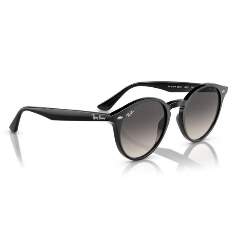 【新品未使用】RayBan RB2180F レイバン パントス サングラス レイバン公式ストア】 Ray-Ban® RB2180 サングラス | ブラック X