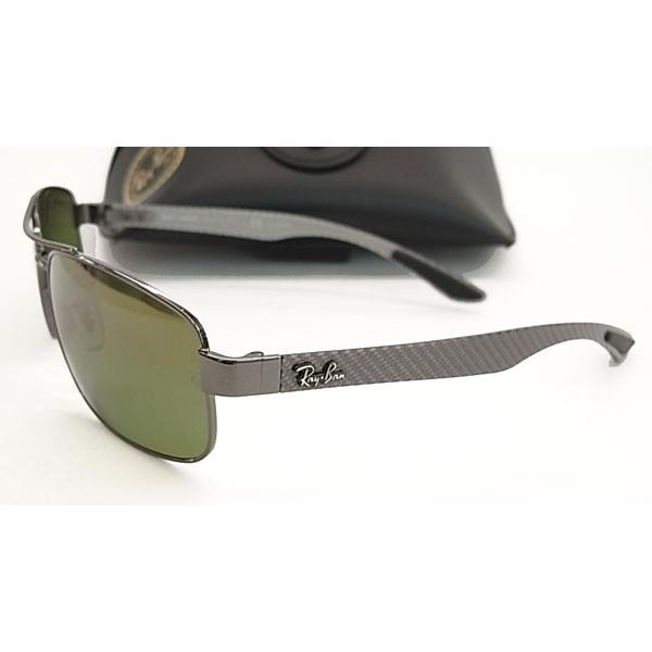 Ray-Ban レイバン 偏光 サングラス RB8318CH-004/6o ミラー 正規品 RB8318CH 0046o カーボンテンプル 旅行/レジャーに|megane-house|02
