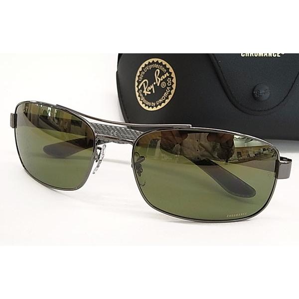 Ray-Ban レイバン 偏光 サングラス RB8318CH-004/6o ミラー 正規品 RB8318CH 0046o カーボンテンプル 旅行/レジャーに|megane-house|04