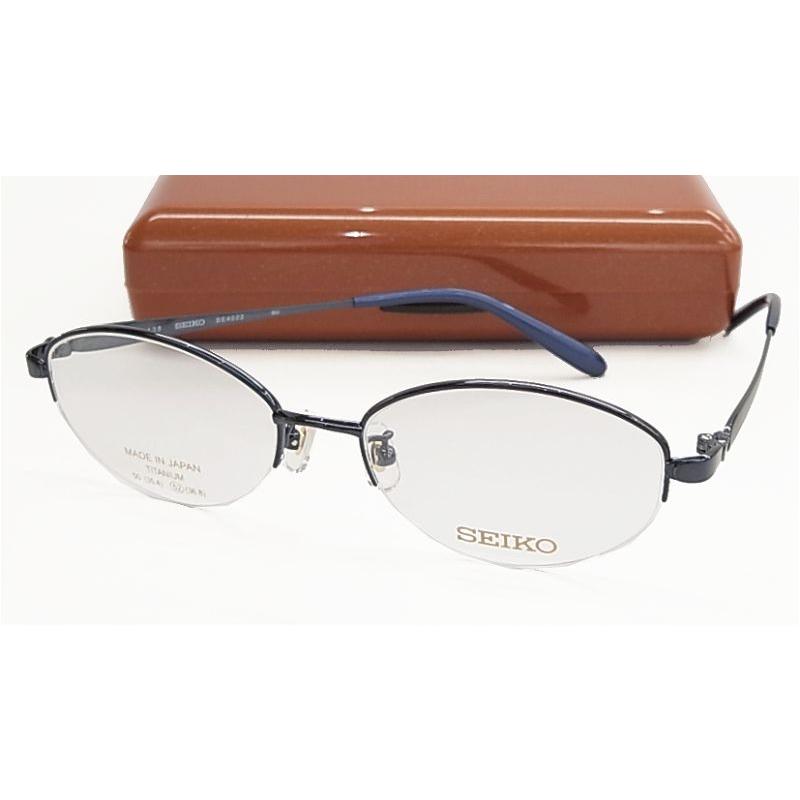 SEIKO セイコー メガネ フレーム SE4022-NV-52サイズ 眼鏡 日本 SEIKO セイコー メガネ フレーム SE4022-NV-52サイズ 眼鏡 日本
