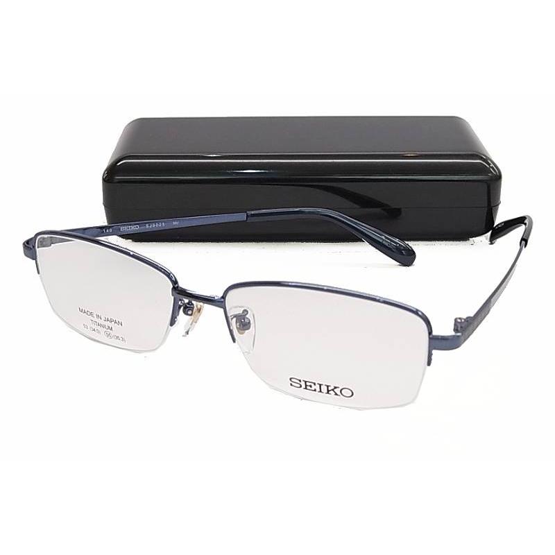 SEIKO セイコー メガネ フレーム SJ9025-NV-55サイズ 眼鏡 日本 SEIKO セイコー メガネ フレーム SJ9025-NV-55サイズ 眼鏡 日本