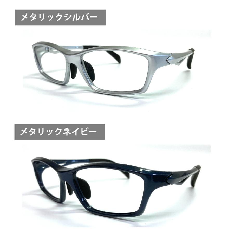 スポーツメガネ サングラス 度付き対応 スクエア フルリム 軽量 近視 乱視 度なし 伊達 だて 眼鏡 度入り 度あり レディース メンズ 男性 女性 おしゃれ AT-6034_10