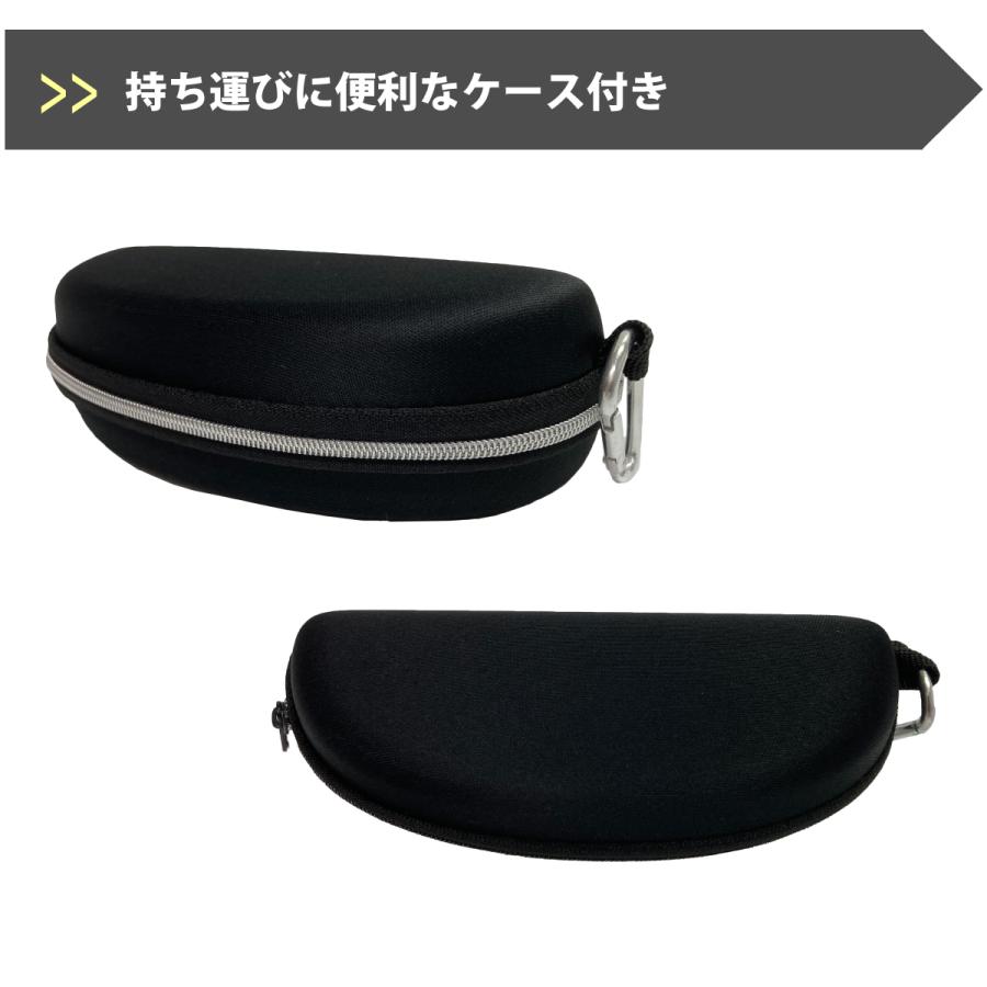 スポーツメガネ サングラス 度付き対応 スクエア フルリム 軽量 近視 乱視 度なし 伊達 だて 眼鏡 度入り 度あり レディース メンズ 男性 女性 おしゃれ AT-6034_12