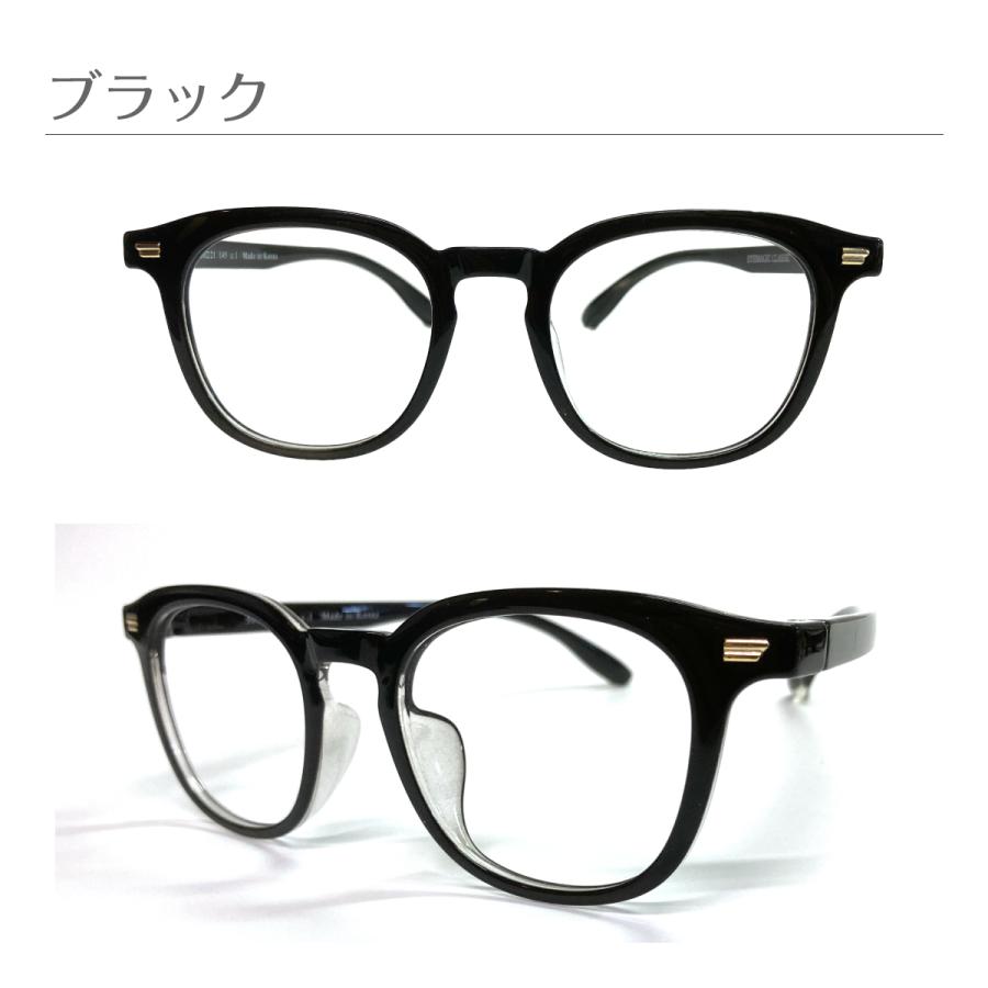 遠くも見える 老眼鏡 遠近両用 メガネ ウェリントン ボストン ボス