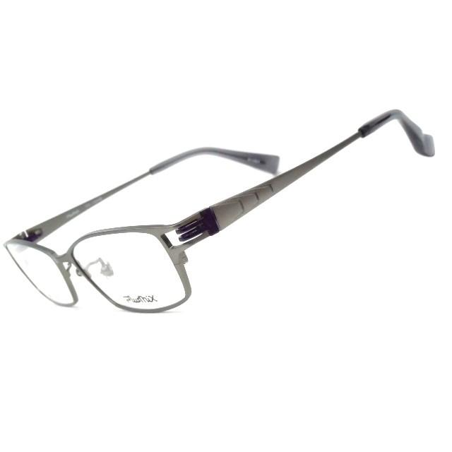 Plusmix-プラスミックス PX-13558 ライトグレー チタン製フレーム Plusmix プラスミックス PX