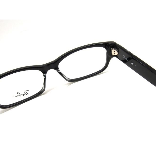 Rayban レイバン メガネフレーム Rb52 人気モデル ブラック 黒セル Mh Rb52 00 めがねハウス 通販 Yahoo ショッピング