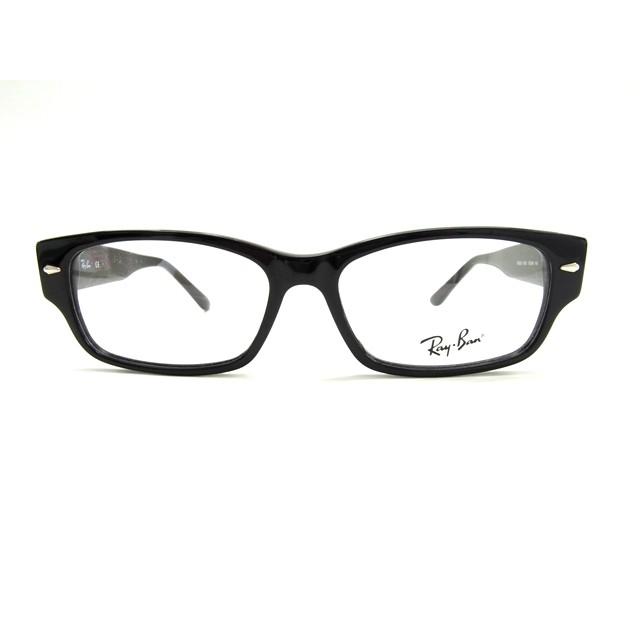 Rayban レイバン メガネフレーム Rb52 人気モデル ブラック 黒セル Mh Rb52 00 めがねハウス 通販 Yahoo ショッピング