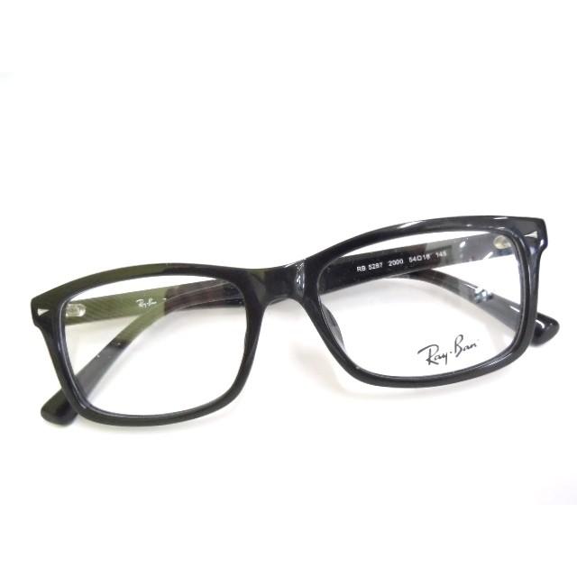 Rayban レイバン メガネフレーム Rb5287 人気モデル 黒 Mh Rb5287 00 めがねハウス 通販 Yahoo ショッピング