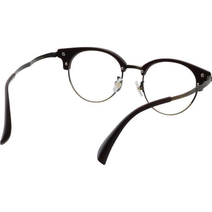 メガネの聖地 福井県鯖江市からのサーモントブローライン 跳ねあげメガネフレーム JN-050【ジンロクサク】越前國 甚六作/サーモント単式跳ね上げメガネ