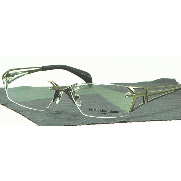 【MasakiMatsushima】マサキマツシマMF-1106-2 1，60非球面度付きレンズメガネセット　日本製 マサキマツシマ