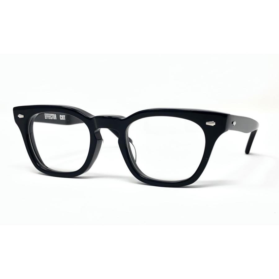 N*I様 EFFECTOR メガネ　エフェクター　CUT ブラック EFFECTOR（エフェクター） メガネ EFFECTOR CUT カット ブラック