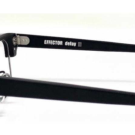 EFFECTOR（エフェクター） EFFECTOR delay3 マットブラック : めがね 