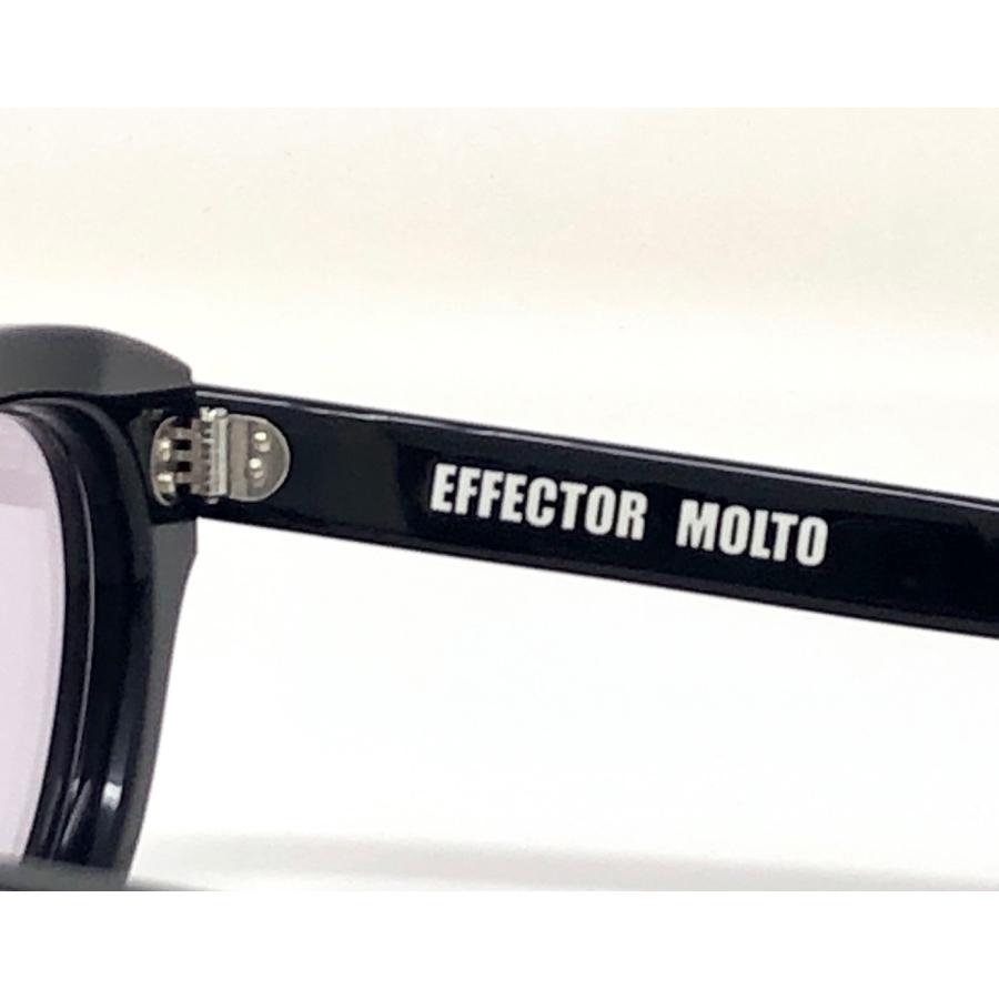 EFFECTOR エフェクター メガネ メンズ おしゃれ MOLTO ブラック
