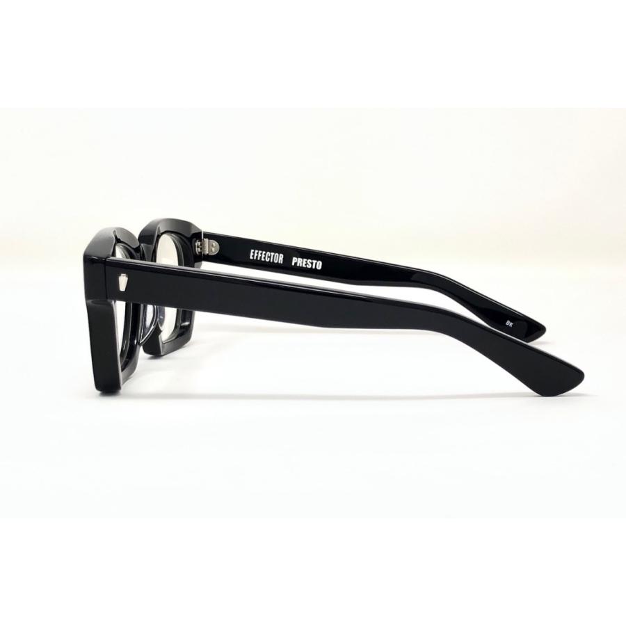 EFFECTOR メガネ EFFECTOR エフェクター PRESTO ブラック EFFECTOR メガネ EFFECTOR エフェクター PRESTO ブラック