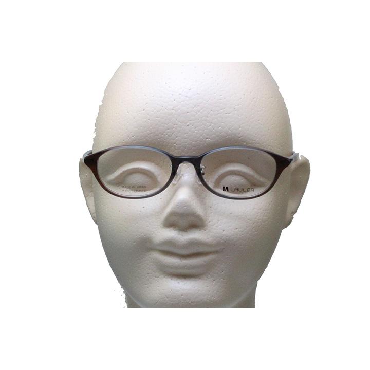 【レンズ付セット】LAULEA ラウレア byアミパリ　LA 4039-GYH グレーブラウンハーフ【ウエリントン系】【ノーズパッド付きプラスチックフレーム】_7