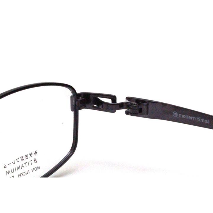 レンズ付メガネ】 ModernTimes MT 1183-5 ブラッキーレッド【ユニ