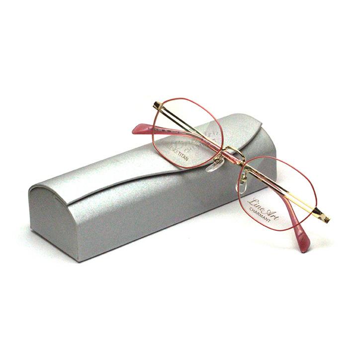 Charmant シャルマン LineArt ラインアート メガネ　女性 楽天市場】ラインアート シャルマン メガネ LineArt xl 1662 bl 50