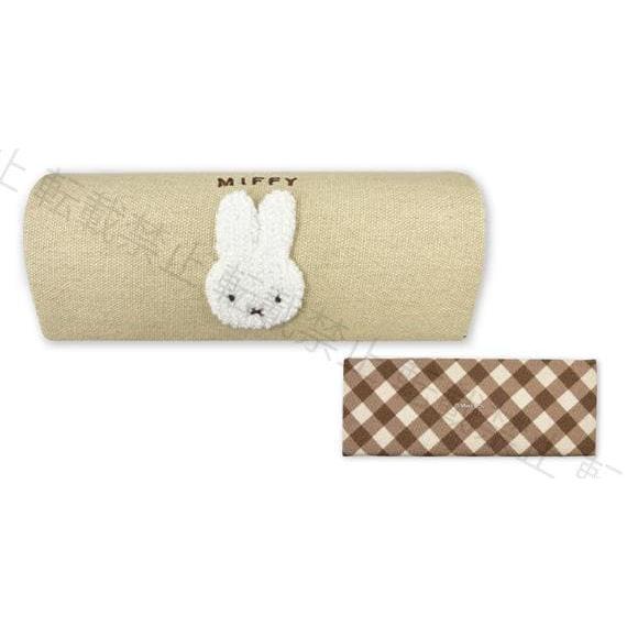 Miffy（ミッフィー） ダイアゴナルチェック BE メガネケース（クロス