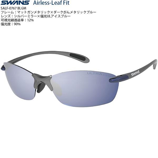 スポーツサングラス スワンズ SWANS Airless-Leaffit SALF-0767 BLGM