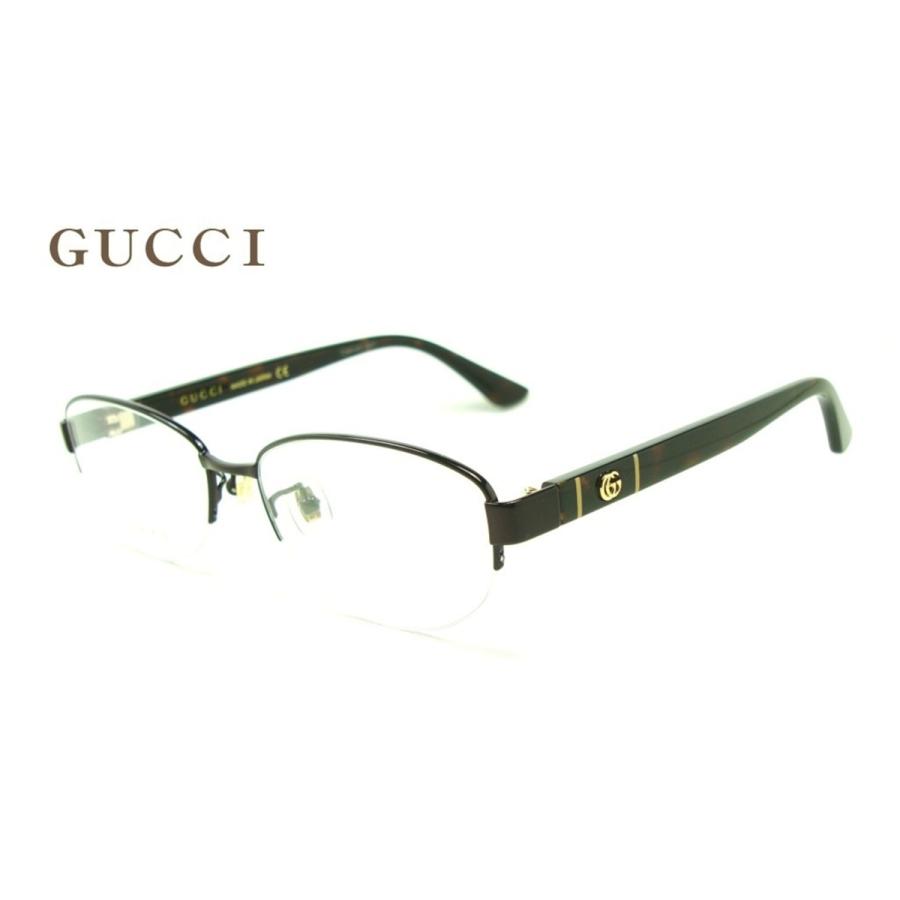 グッチ　GG0859OJ　002  【GUCCI】  ハバナ　『新品・正規品』　メガネフレーム　◆送料無料◆ 度付可！｜meganet